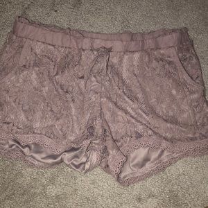 Lace shorts